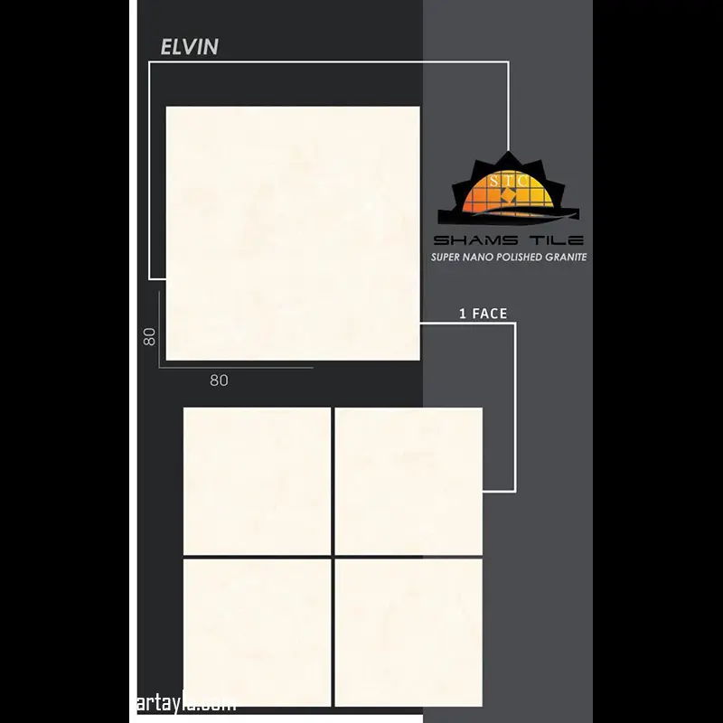 گرانیت نانو سوپر پولیش الوین 80*80