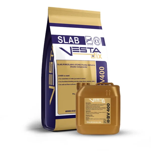 چسب پودری اسلب (CV400+BV400) وستا شیمی