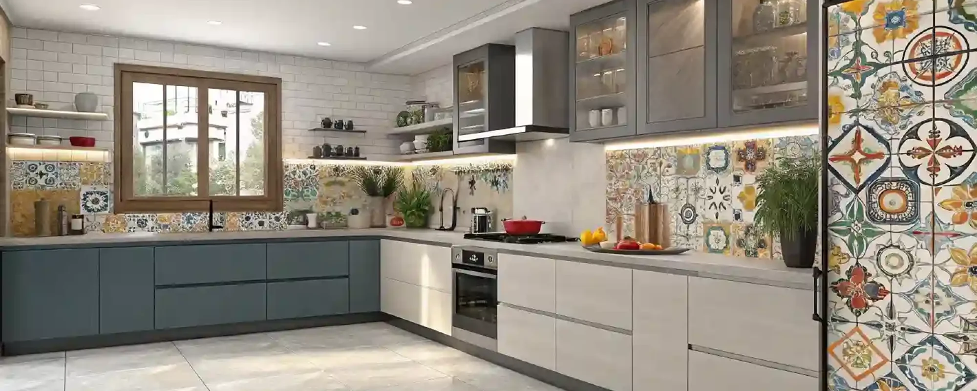 آشپزخانه با طراحی مدرن